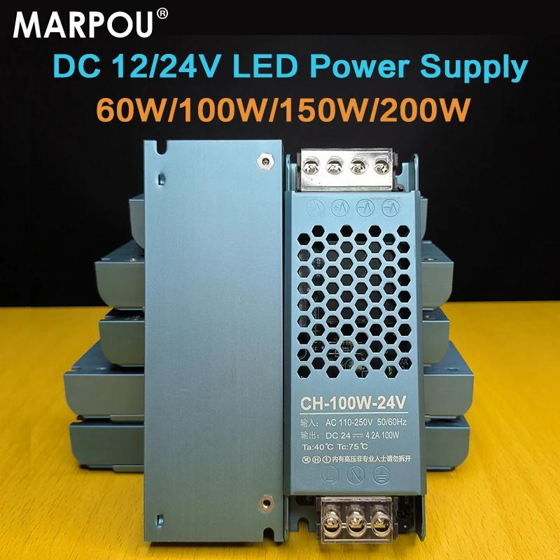 MARPOU ʹ LED   ġ,  б, Ʈ AC110-250V  ̹, DC 60W, 100W, 150W, 200W, 12V, 24V